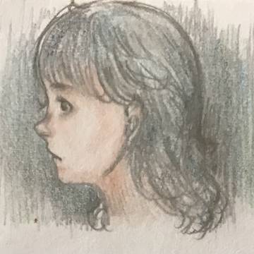 少女(横顔)