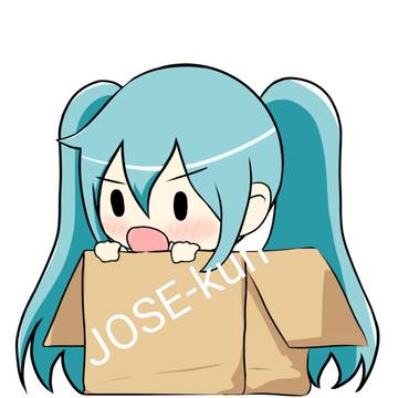 Miku on Box
