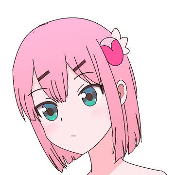 ちよもも（模写・半完成）