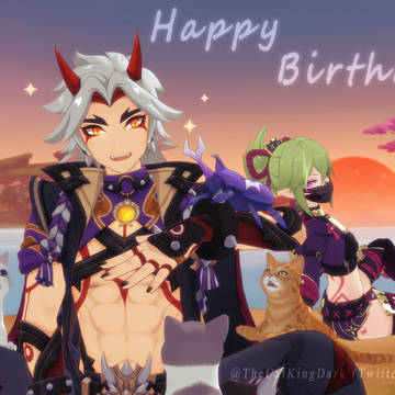 +Arataki Itto+ Happy Birthday