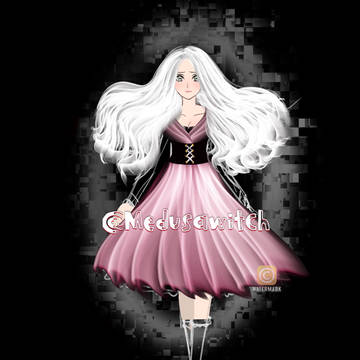 Marilyneth OC Mage reborn fanart