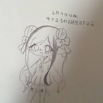 6月4日はね.....(⃔ *`꒳´* )⃔↝