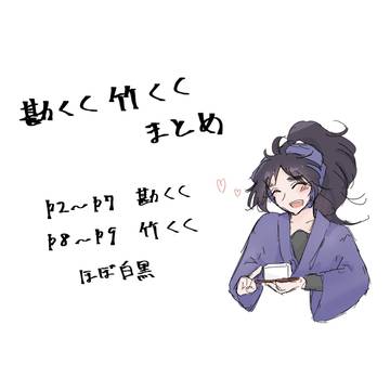 勘くく竹くくまとめ