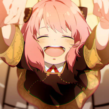 「アーニャ、ちちとはは　だいすき！」