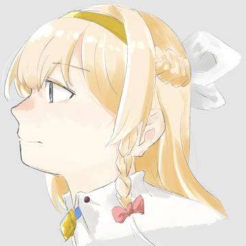 侧颜