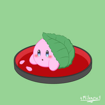 桜餅カービィ