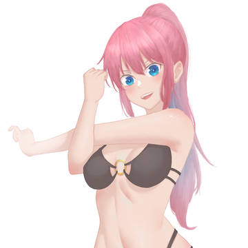 穿上色色泳裝的式守同學||エッチな水着を着た式守さん