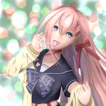 Tenebria テネブレア飴ちゃん食べる