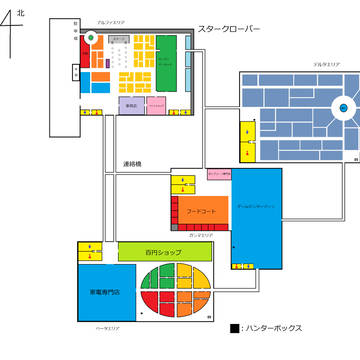 スタークローバー 見取り図 MISSION①用