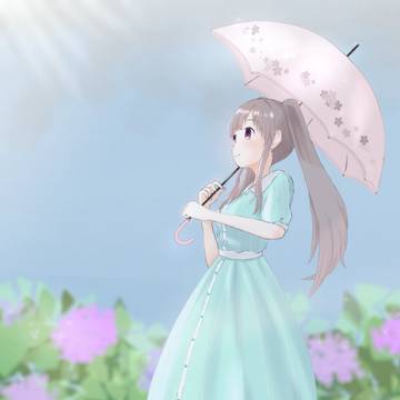 【幽谷霧子】雨上がり