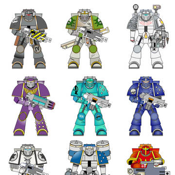 Traitor legion armors