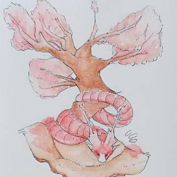 Sakura Tree Dragon!