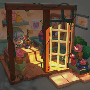 [ Flower shop]