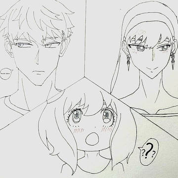 スパイファミリーの家族の肖像