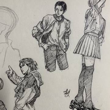 練習絵