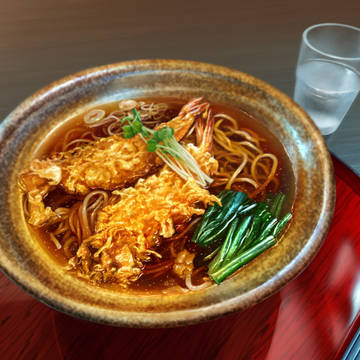 天麩羅蕎麦(上)