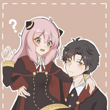 安妮亞和次子(*¯︶¯*)