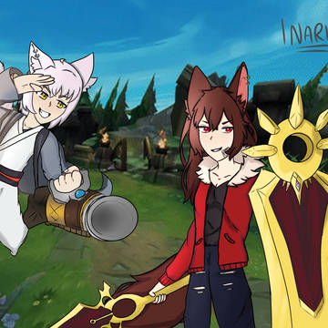 Inari and Ayuu League of Legends