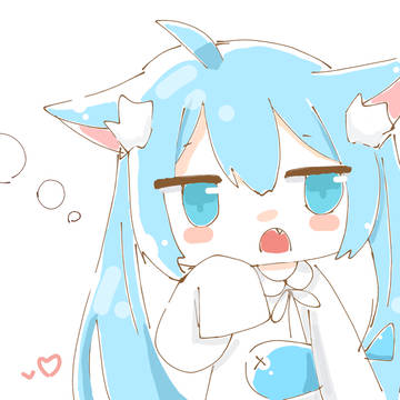 ねむい猫ミクさん