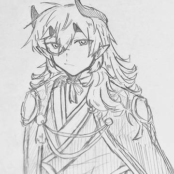 ななマダのドラゴ様(💛👓さん)イラスト