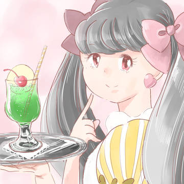 メロンクリームソーダ