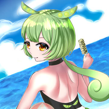 水着ずんだもん
