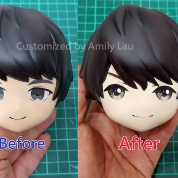 WIP of カスタムチアキBJD