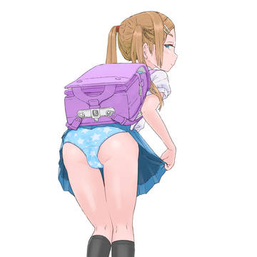 パンツ見せJS