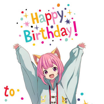 Brithday Card with  Pokémon UT