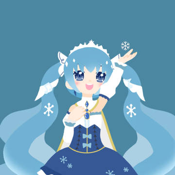 Hatsune Miku Snow Princess 2019