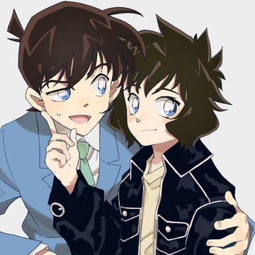 新一と世良ちゃん