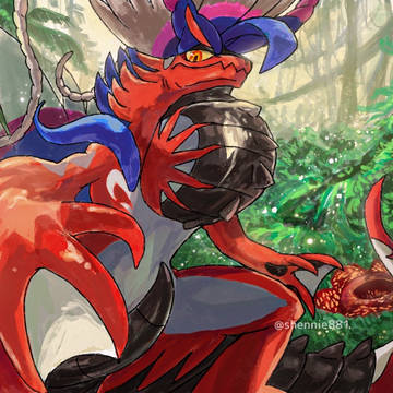 Koraidon x Tropical Rainforest