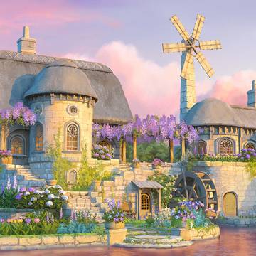Sunset garden