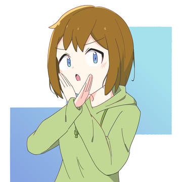 パーカーの女の子