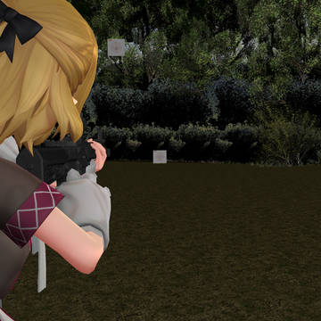 射撃する ぱるぱる