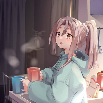 瑞鳳と朝のひと時