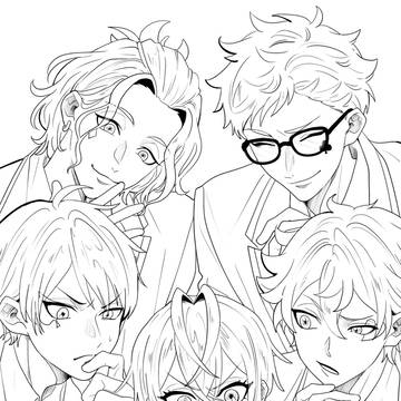 twst塗り絵まとめ