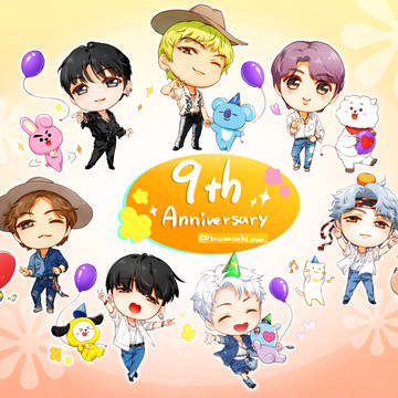 🌸BTS 9th Anniversary🌸