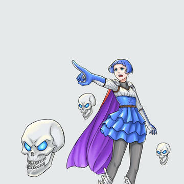 skull trio