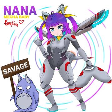 Nana Mecha Baby - Manu-Kun
