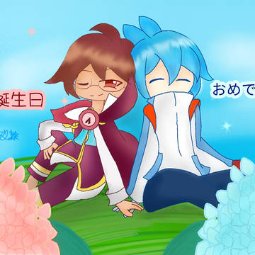 紫陽花組、お誕生日おめでとう🎉🎂