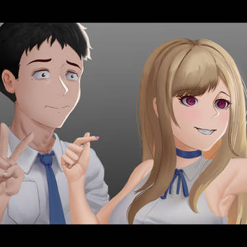 Marin and Gojo