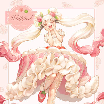 ケーキの女の子