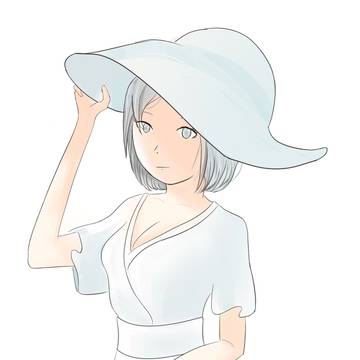白いワンピース