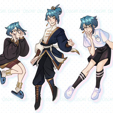 Xingqiu's new clothes