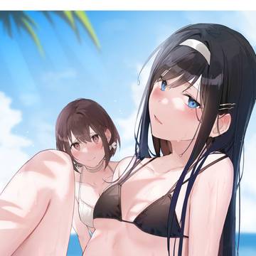 どっちと泳ぐ?