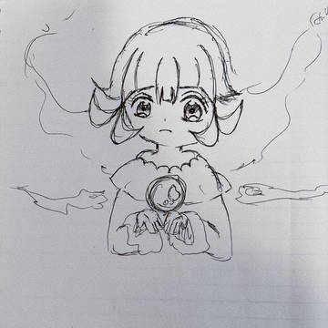 占い少女