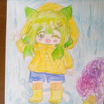 Happy rain♪