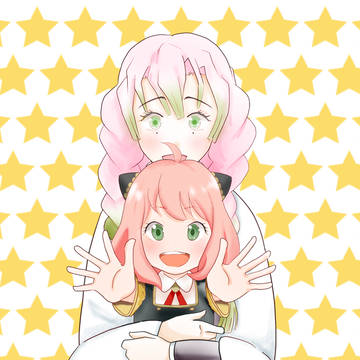 蜜璃ちゃん&アーニャ