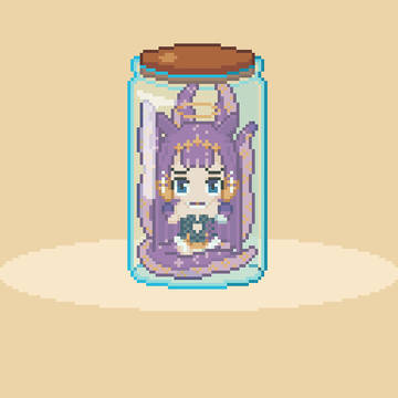 Ina in a jar